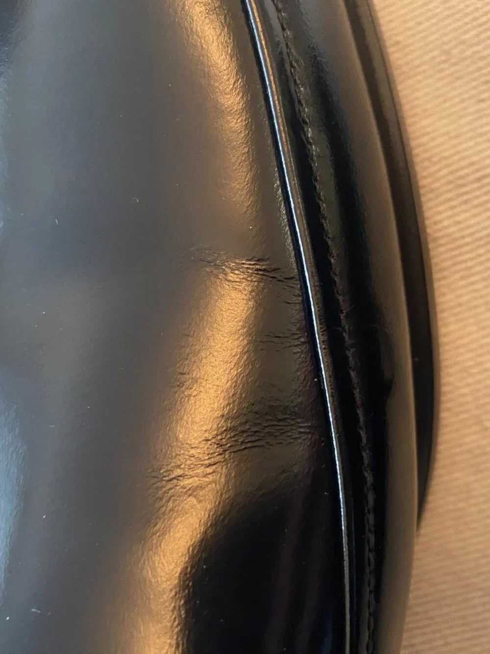 Prada Black Leather Derby Size 10.5 NWT
